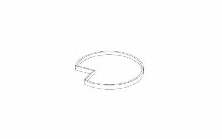 Slim White Oak WOOD TRAY: Lazy Susan Wood Tray: Assembled Kitchen Cabinets