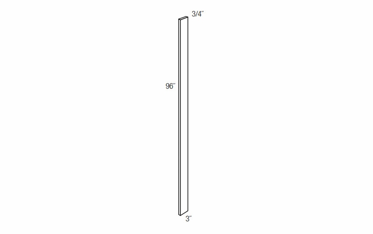 TF396: Tall Filler: Dover Castle RTA Kitchen Cabinet