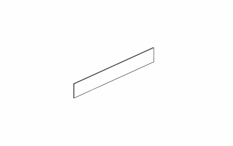 TK8: Finished Toe Kick: Dover Norwich RTA Kitchen Cabinet