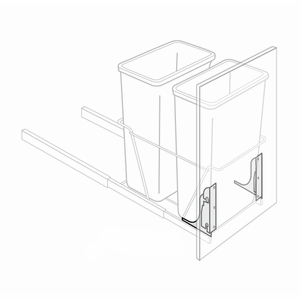 Trash Door Mount Kit schemantics image