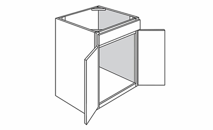 Trenton Recessed 2 Door Sink Base Cabinets