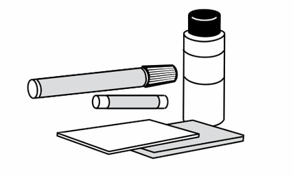 TUKIT: Touch Up Kit: Amesbury Mist RTA Kitchen Cabinet