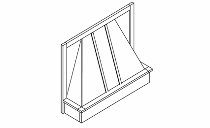 uptown-white Range Hood