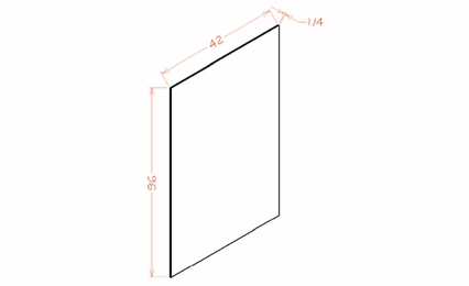 USCD Haven Ember FPV4296: Finished Veneer Panel: RTA Kitchen Cabinets