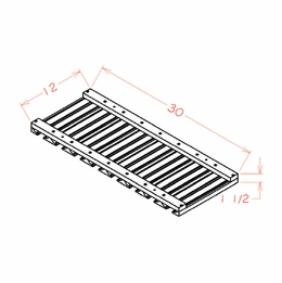 USCD Oxford Mist SGH30: Stem Glass Holder: RTA Kitchen Cabinets