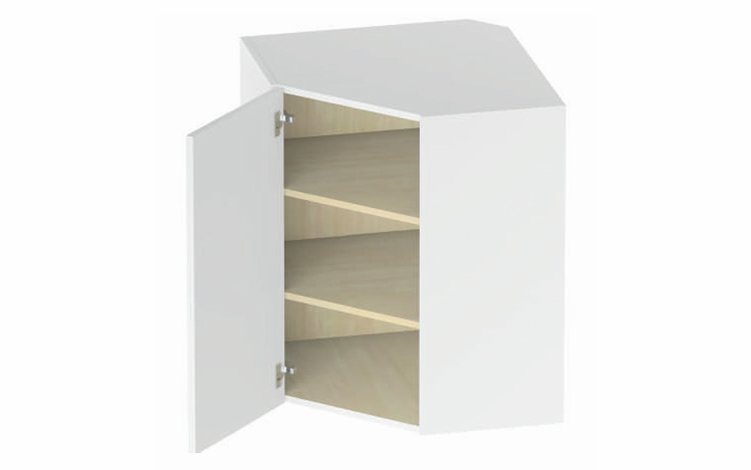 Vail AWC2430: Angle Wall Cabinet: Assembled Kitchen Cabinets