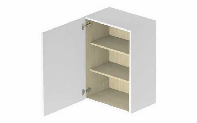Vail W1530: 1 Door Wall Cabinet: Assembled Kitchen Cabinets