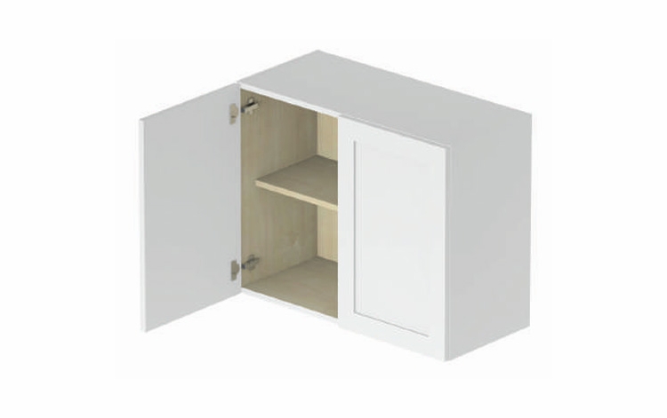 Vail W3024: 2 Door Wall Cabinet: Assembled Kitchen Cabinets