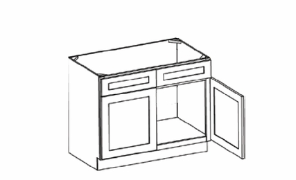 VS36-Shaker Grey Vanities