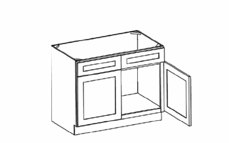 VS36-Shaker Grey Vanities