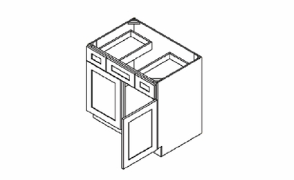 VSD36-Shaker Grey Vanities