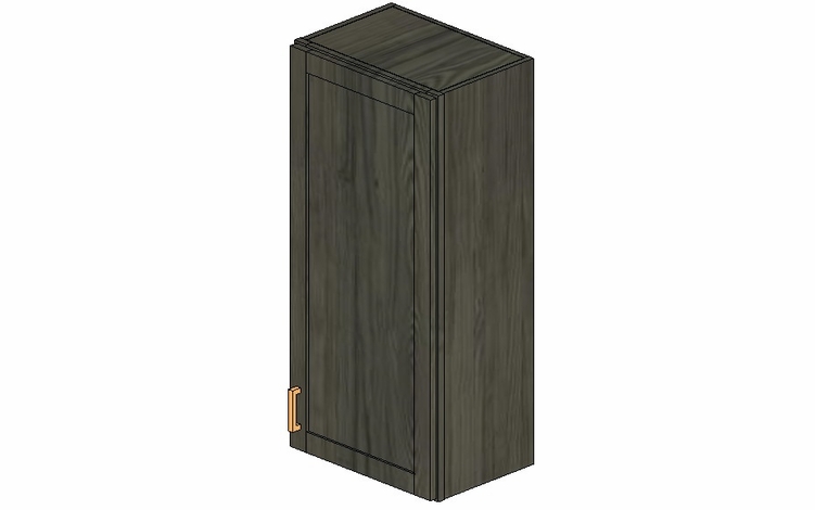 W1839-WALL Cabinet:Urbandale Kitchen Cabinet