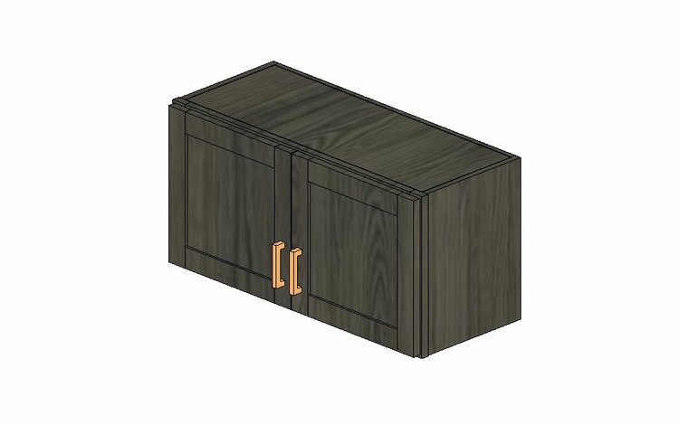 W3015-WALL Cabinet:Urbandale Kitchen Cabinet