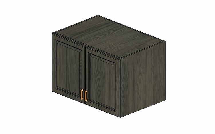 W362424-WALL Cabinet:Urbandale Kitchen Cabinet