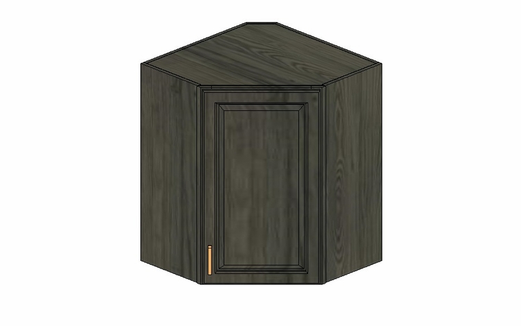WDC2430-WALL DIAGONAL CORNER Cabinet:Urbandale Kitchen Cabinet