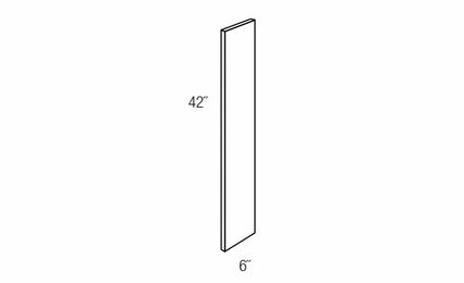 WF642: Wall/Base Filler: Yarmouth Raised RTA Kitchen Cabinet