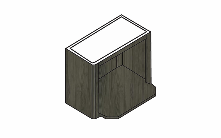 WM301812-MICROWAVE Cabinet:Urbandale Kitchen Cabinet