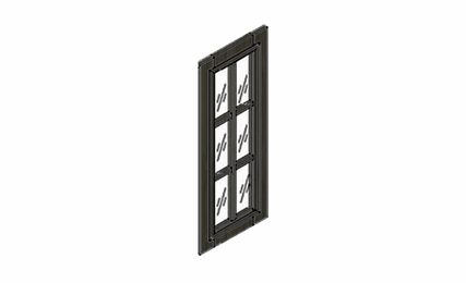 WMD1230GD-WALL Moulding GLASS DOOR w/GLASS Glass Door:Urbandale Kitchen Cabinet