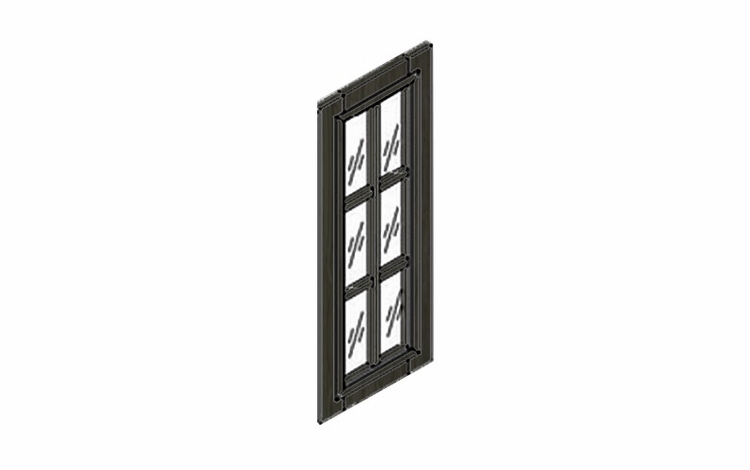 WMD2139GD-WALL Moulding GLASS DOOR w/GLASS Glass Door:Stonedale Kitchen Cabinet