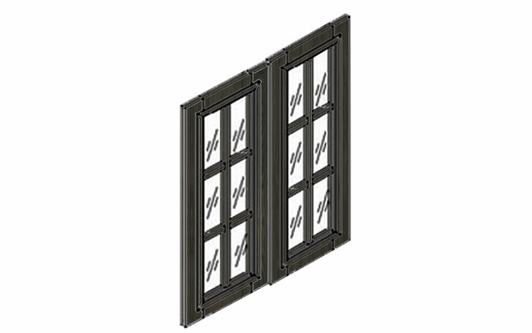 WMD3618GD-2-WALL Moulding GLASS DOOR w/GLASS Glass Door:Stonedale Kitchen Cabinet
