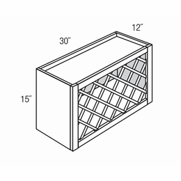 WR3015: Wine Rack: Dover Lunar RTA Kitchen Cabinet