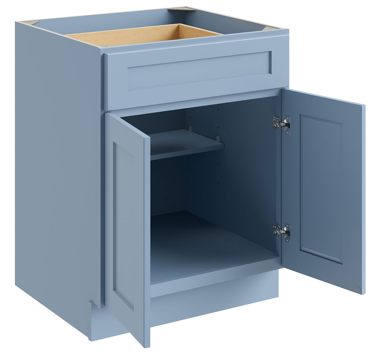 Xterra Blue Shaker Kitchen Cabinets