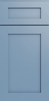 Xterra Blue Shaker Kitchen Cabinets
