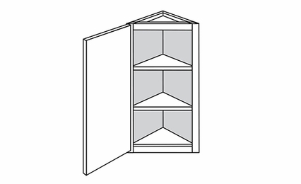 yarmouth Angled Wall End Cabinets