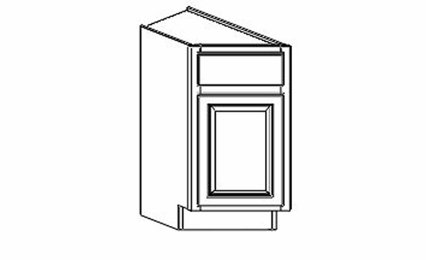 York Angle Base End Cabinets