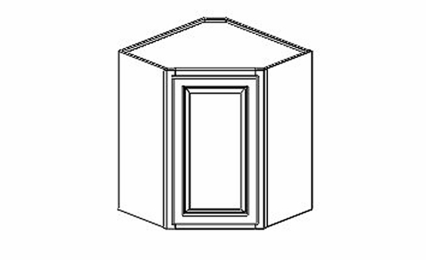 York Diagonal Corner Wall Cabinets