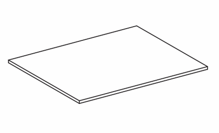 York Midnight Paint U2424SHELFK: Shelf Kit: Assembled Kitchen Cabinets