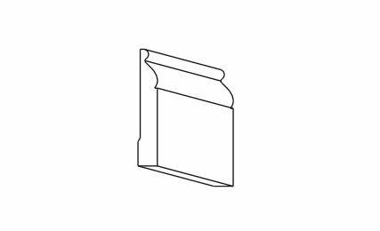 York Seabreeze Paint FB: Furniture Base Molding: Assembled Kitchen Cabinets