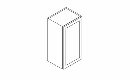 York Single Door Wall Cabinets