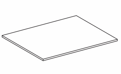 York Stonybrook Paint U2424SHELFK: Shelf Kit: Assembled Kitchen Cabinets