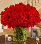 100 Red Roses Bouquet 