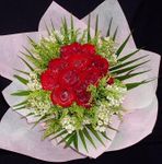 12 Red Roses Hand bouquet