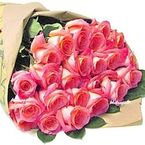 24 pink rose bouquet