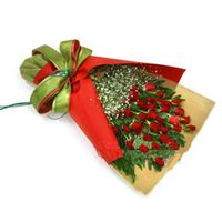 24 red roses