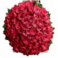 99 Red Rose Bouquet Woman Day OCt-20th