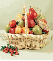 All Fruit Basket with Candy