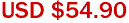 USD $54.90