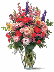 Anniversary Mixed flower bouquet