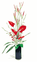 Arrangement of anthurium