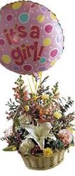 Baby Girl Bouquet w/ OUT balloons
