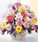 Basket Of Cheer Bouquet