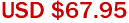 USD $67.95