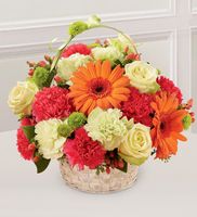 Best Year Basket Flowers