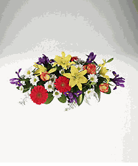 Birthday Centerpiece design of spring flowers