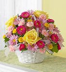 Bright Flower Basket