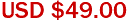 USD $49.00